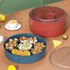 Luxury Home Use New Snack Tray Tea Table Candy Box Fruit Storage Box Plastic Material Special Purpose Tray Fruit Dish