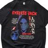 Футболка Eyeless Jack и детская футболка, Футболка Creepypasta и детская футболка, Хоррор Готика Эмо Темный Оккультный Футболка