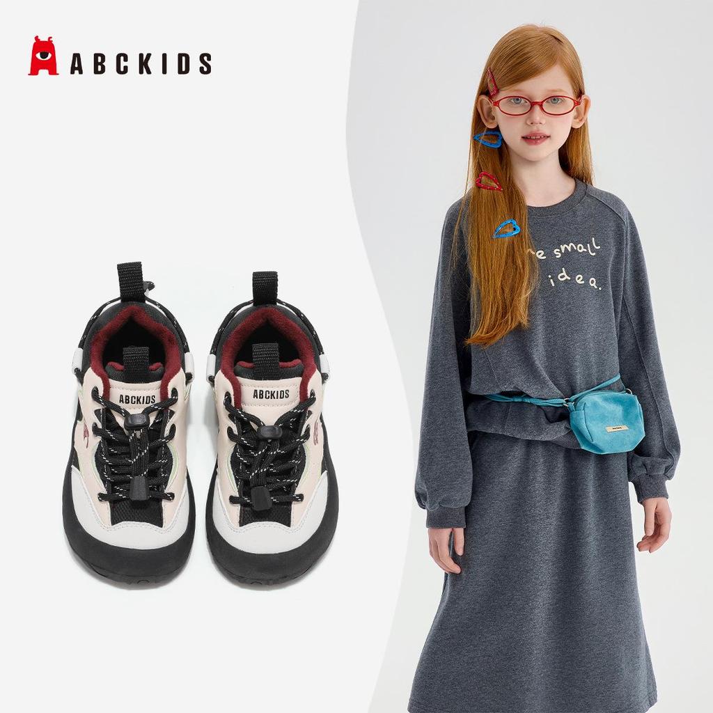 ABCkids Зимние детские унисекс повседневные спортивные ботинки на бархатной подкладке