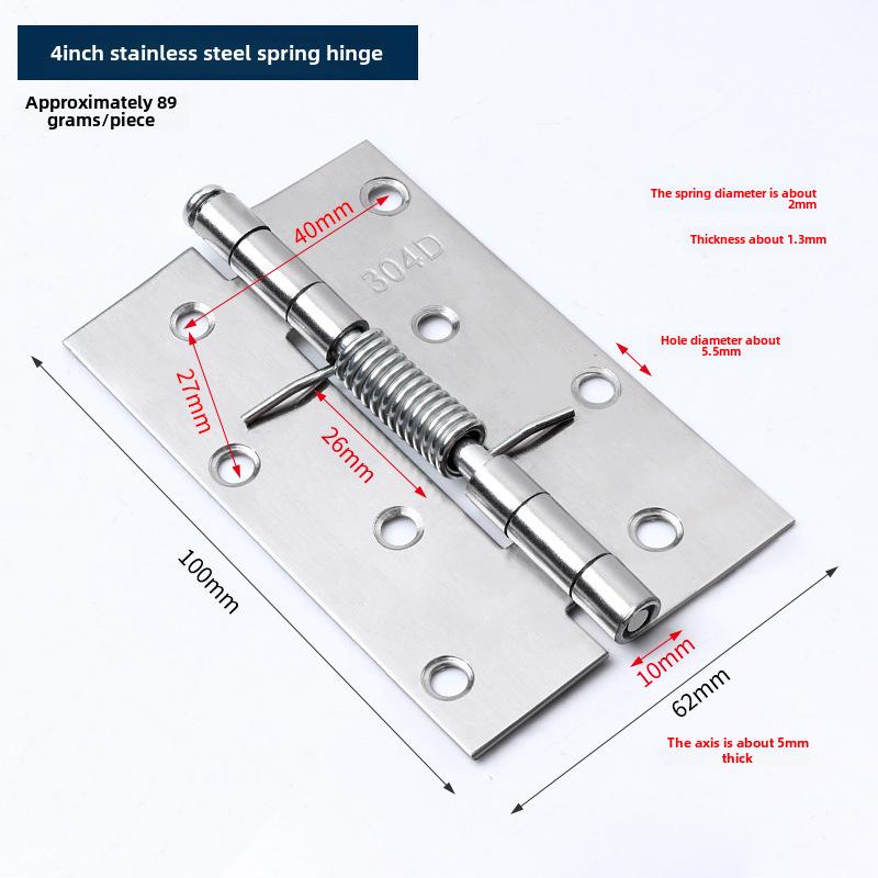 Автоматический доводчик из нержавеющей стали с отскоком