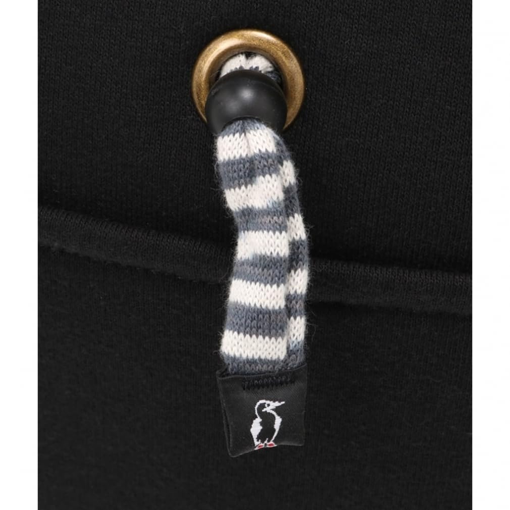 Сумка-тоут Chums Sweat Nylon в черном/угольном цвете