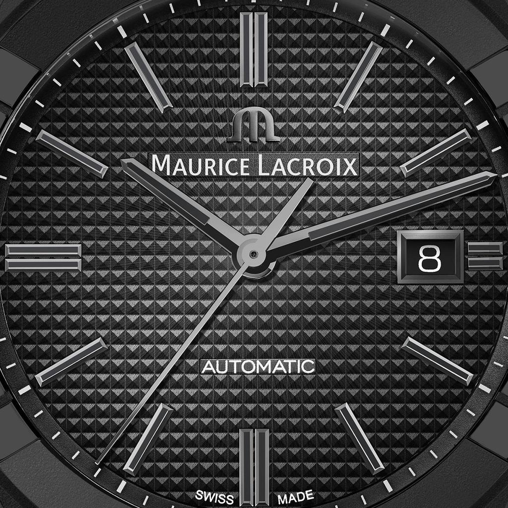 Maurice Lacroix Aikon Automatic 42 мм Кожаный ремешок AI6008-PVB01-330-1