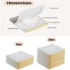 Replacement Disposable Castor Oil Pack Self-Adhesive Universal Adhesive Navel Stickers Seepage Resistant Belly Button Protectors