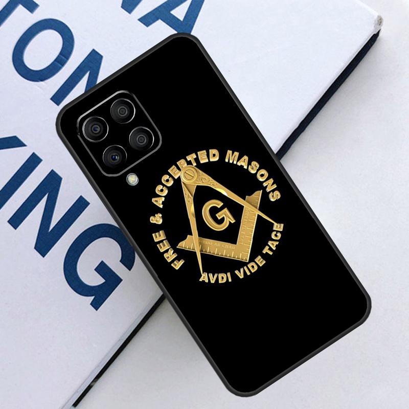 Чехол для Samsung Galaxy M14 M34 M54 M31 M13 M33 M12 M32 M52 M11 M21 M35 M53 M55 M15 M06 M16 с изображением Масонов (Свободных и Принятых Масонов)