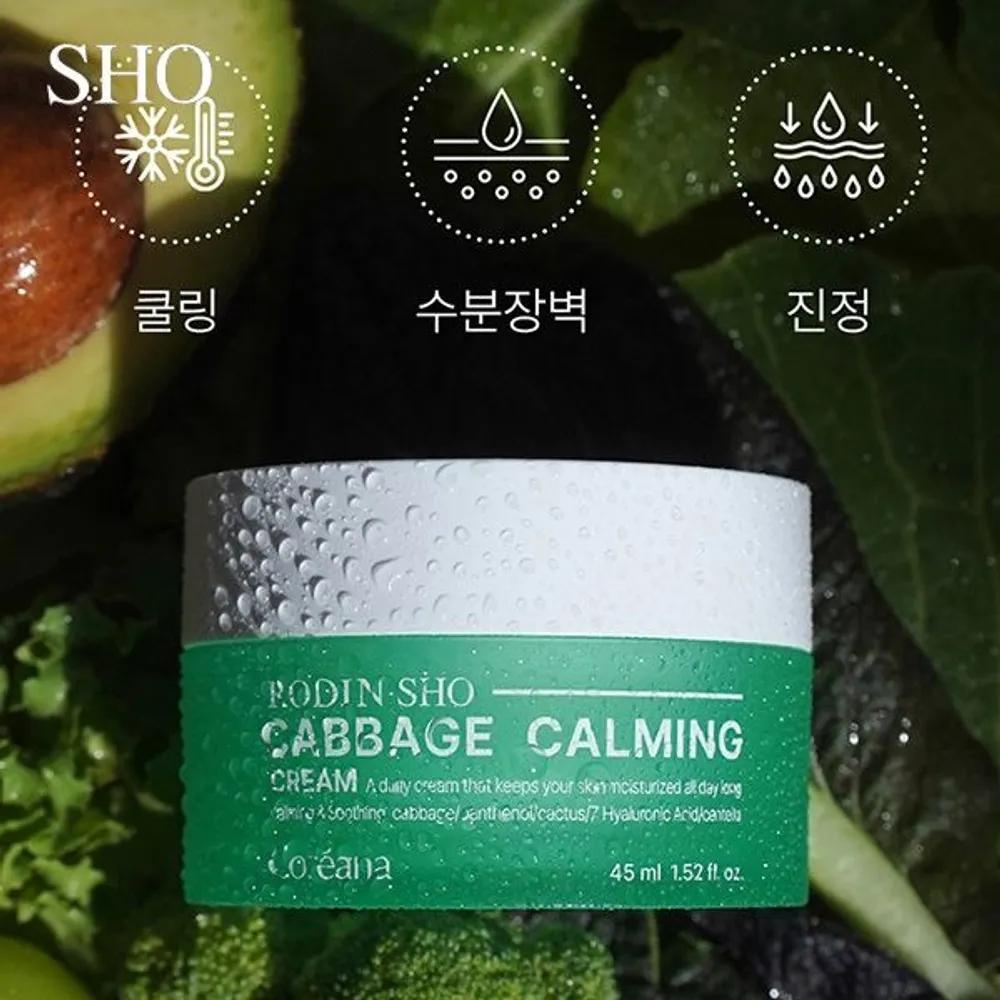 Coreana Cabbage Moisturizing Soothing Cream 45g