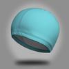 Sports Waterproof High Elastic Swimming Caps PU Fabric Protect Ears Swim Pool Hat