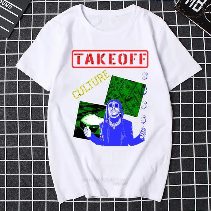 Rap Music Boyfriend Gift Printed T Shirt Rip Takeoff 1944Men Clothing Retro Hiphop Gothic Women Graphic Tshirts Tee Tops