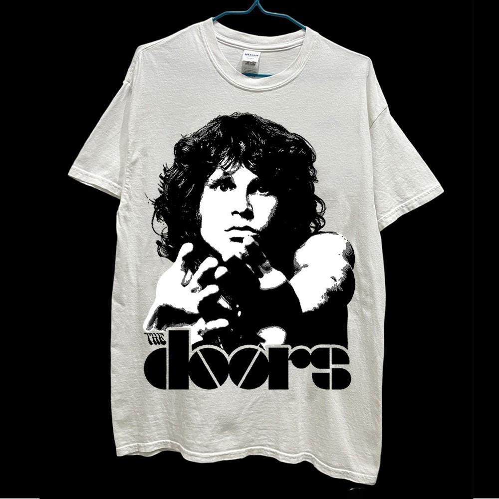Популярная унисекс футболка The Doors Концерт S-235XL 14D768