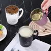Stainless Steel Coffee Mug With Handle and Lid Traveling Cup Portable Coffee Cup