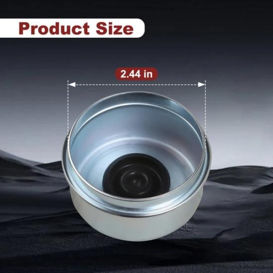 4pc 2.44" Trailer Axle Wheel Hub Bearing Dust Cap Hub for Dexter EZ Lube Axle
