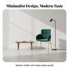 Two-Person Banquette and Table Set Instagramdesign Cafe Seating Wall-Side Arrangement Minimalist Design for Restaurants, Bistros