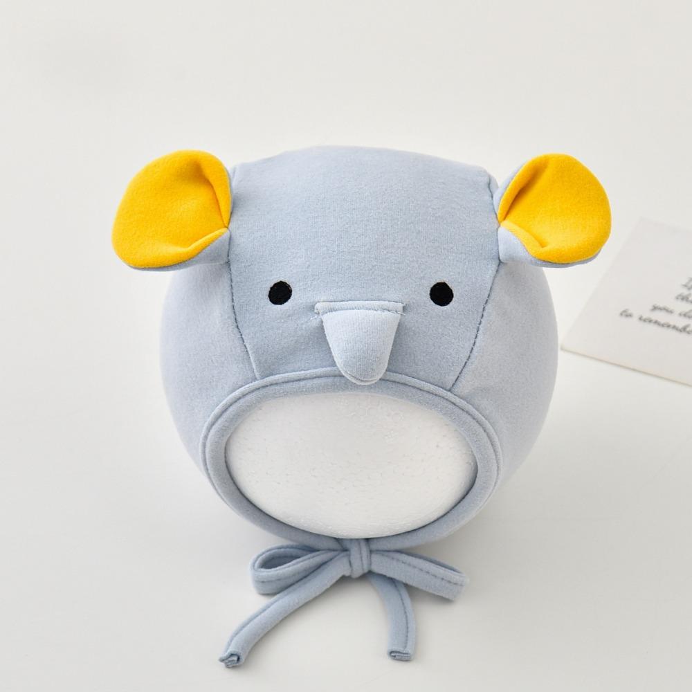 Cartoon Animals Kid Ear Protection Hat Soft Baby Winter Plush Hats For 8-18 Months