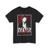 Декстер Морган Кодекс Гарри Винтажные футболки Мужская Женская Одежда Повседневные Футболки Оверсайз Мода Готика Хлопковая футболка