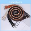 Vintage Style Womens Woven Waist Belt With Alloy Buckle For Casual And Work