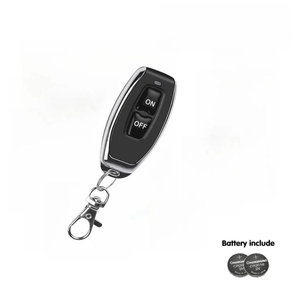 433 МГц AC 110V 220V Беспроводной RF Пульт Дистанционного Управления Переключатель 1-канальный Релейный Приемник С Кнопками ВКЛ ВЫКЛ Передатчик Для Светодиодной Лампочки DIY Управление