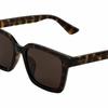 Gucci Minimalist Logo Series Quality Material GG1582SK Tortoiseshell Square Sunglasses Men sunglasses GG1582SK-002