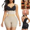 Корректирующее белье для женщин с контролем живота Бесшовное нижнее белье Fajas Colombianas Корректирующее белье для всего тела на молнии с открытым бюстом и талией Тренировочные боди