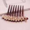 Small Size 7 Teeth Insert Comb Clip Women Hair Styling Hairpins Women Headwear Jewelry Bangs Broken Hair Comb Clip Girls Gifts