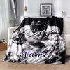 Player Customize Your Name Outdoor Blanket Suitable For All Seasons Comfortable And Warm Soft Blanket Suitable For Travel Gifts For Relatives And