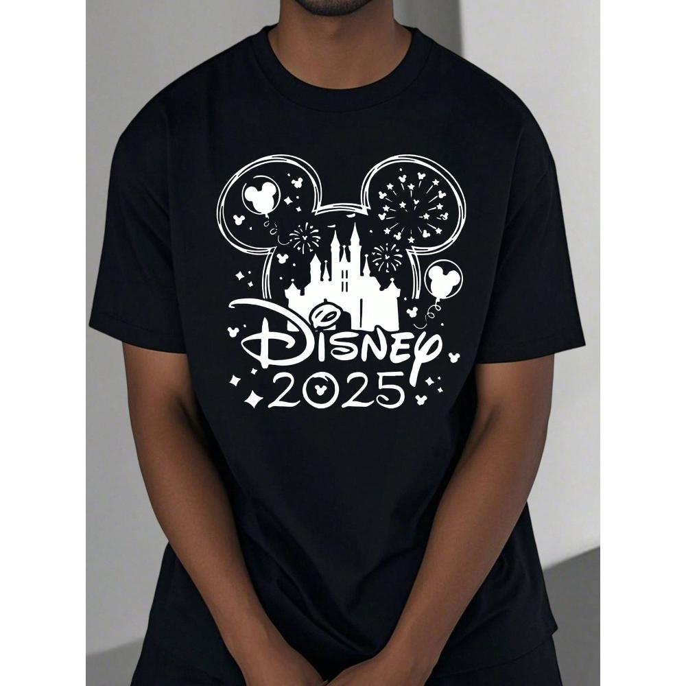 Mickey Mouse T-Shirt,Soft Breathable & Fade-Resistant, Classic Fit for Daily Casual Wear