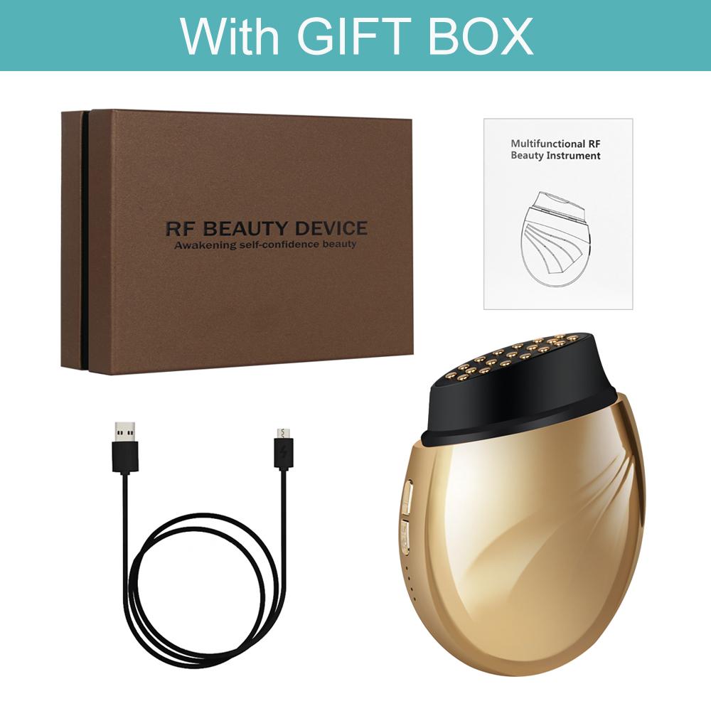 Многофункциональный EMS Micro Current Pluse MFIP RF Радиочастотное удаление морщин Подтяжка кожи Регенерация коллагена Массажер для лица Устройство для ухода за красотой