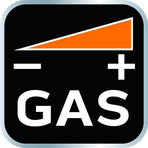 Screw-on gas burner