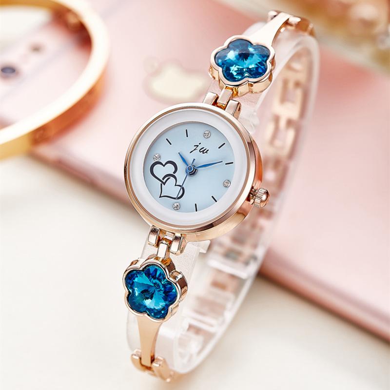 Fashion Ladies Watch Small Rhinestone Fashion Student Quartz Watch