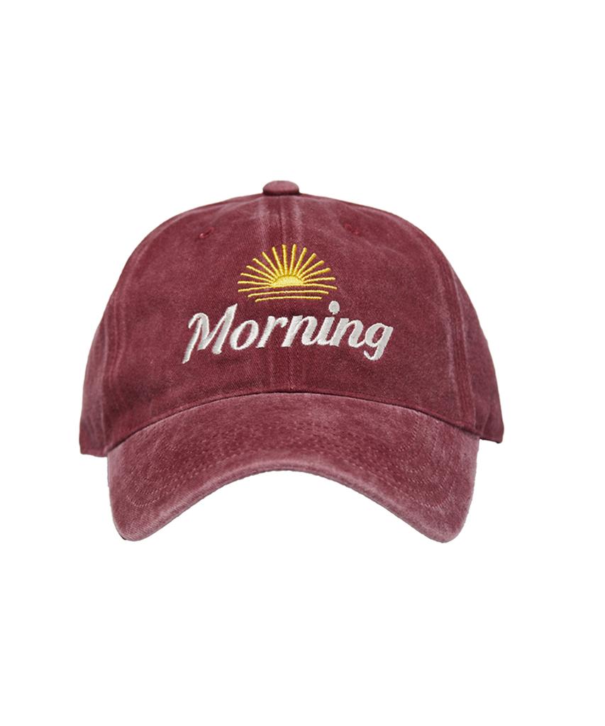 Moningkeopileonkeulleob Sun Кепка-бейсболка бордовая