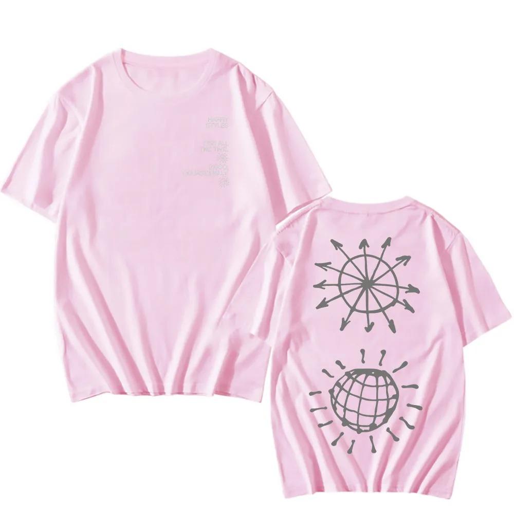 Harry Styles Singer Design Print Tshirt Kiss All The Time Disco Occasionally Album Graphic Tees Oneck Short Sleeve Male Shirt