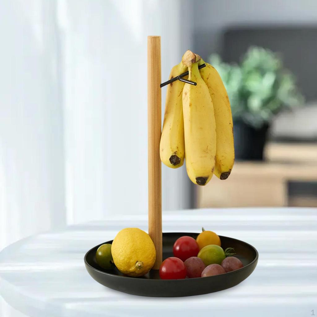 Подставка для бананов, Решение для хранения на кухне, Современный органайзер для фруктов на столешницу