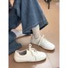 Ретро повседневные кеды с круглым носком женские осень 2025 новые модные универсальные не утомляют ноги легкие на шнуровке немецкие тренировочные туфли