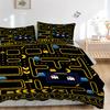 Pacman Mongkok Adventure Print 3Pcs Bedding Setduvet Cover With 2 Bedropillowcase Home Birthday Gift