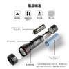 Lepro LED High 18650 and AAA Battery 5 Lighting with Ideal for Disaster Power and and Night Fishing Flashlight, Powerful, Military-Grade [LE2050,