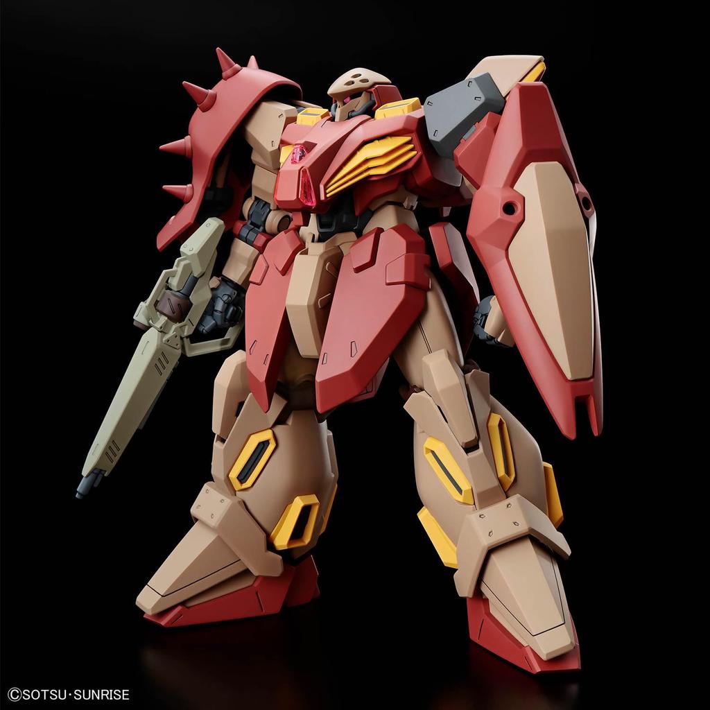BANDAI SPIRITS HG Мобильный костюм Гандам Флэш Ведьма Мессер M01 Масштабная пластиковая модель Хасавея Цирцеи (Подразделение Гаумана) 1/144 Предварительно окрашенный