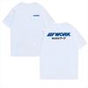 2026 Summer New Work Short Sleeve Classic Wheel Racing Rim Car Fashion TShirt Modified Car TShirt Unisexs Clothing Unisex T Shirt