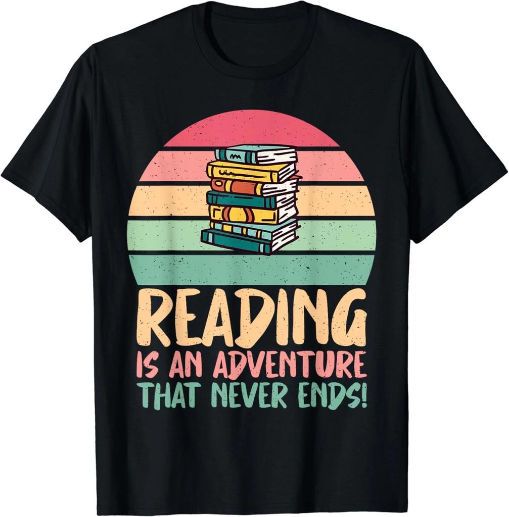 Reading is an Adventure that never Ends Reading Teacher Gift Unisex T-Shirt