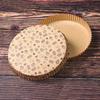 50pcs Round Pizza Paper Tray Greaseproof Baking Papers Air Fryer Paper  Baking Applications