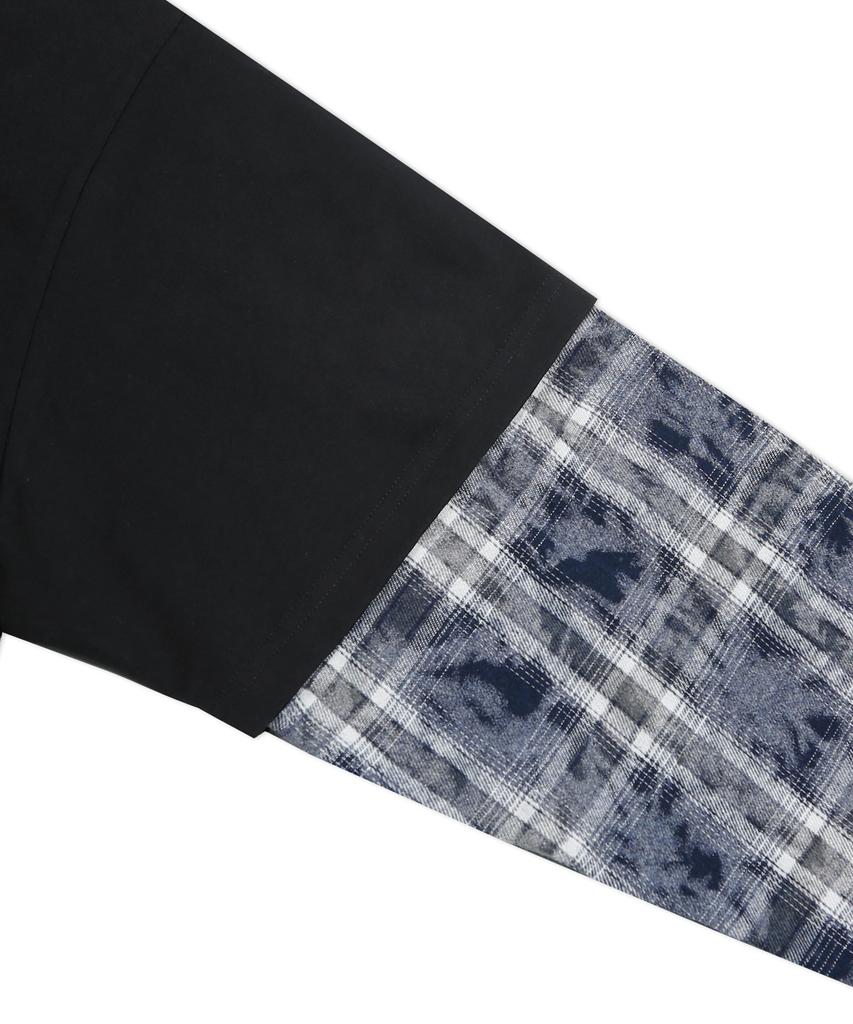 GLACK Gt136 Shirt Layering T-Shirt (Black)