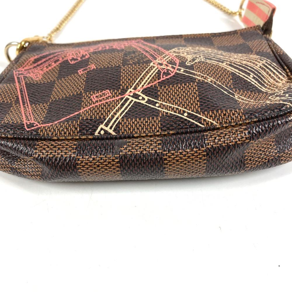 Louis Vuitton N41433 Damier Mini PochetteAccessoires Accessory Pouch Hand Bag