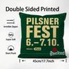 Пиво P-Pilsner U-Urquell Чехол на подушку с принтом для гостиной, дивана и декора спальни