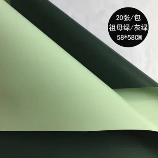 20 шт. водонепроницаемая 2 цвета оберточная бумага для цветов розы в корейском стиле толстая подарочная оберточная бумага для цветов флориста