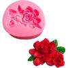 2шт 3D цветок силиконовая форма милый цветок смоляные формы для свечей для изготовления свечей силиконовая помадка шоколадный торт украшение форма свеча мыло воск