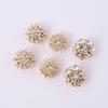 5Pcs Rhinestone Button Covers Detachable Shirt Button Clips Fancy Buttons Dress Cufflinks Jewelry Decorative Buttons