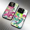 Чехол для телефона аниме Saiki-K k-Kusuo для iPhone 16 17 15 14 12 13 Pro Max Черный Конфетный Матовый Ударопрочный Чехол