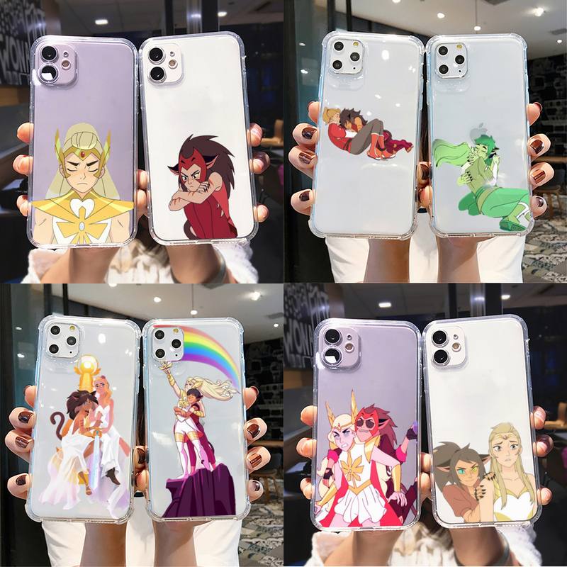 Чехол для телефона «Ши-Ра и принцессы силы» для iPhone 13 X XS MAX 6 6s 7 7plus 8 8Plus 5 5S SE 2020 XR 11 12pro max Clear