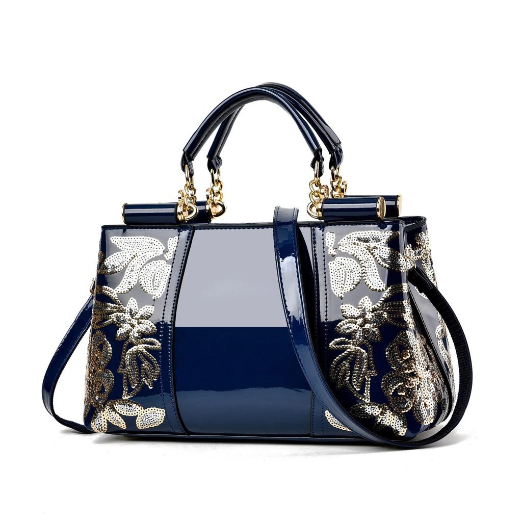 Luxury Brand Designer Women'S Handbag Classic Embroidery Shoulder Bag Large Capacity Versatile Crossbody Bag Commuting Tote Bag