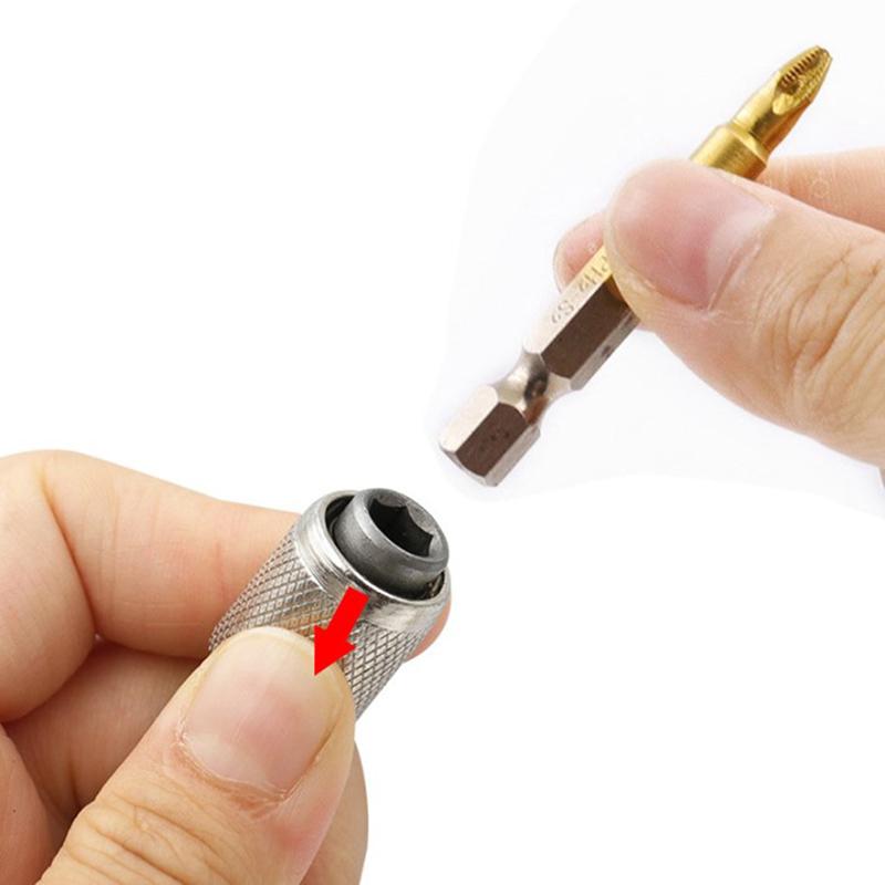 Удобный адаптер гнезда SDS 1/4'' шестигранный хвостовик отвертки держатель сверл адаптер конвертер для сверл