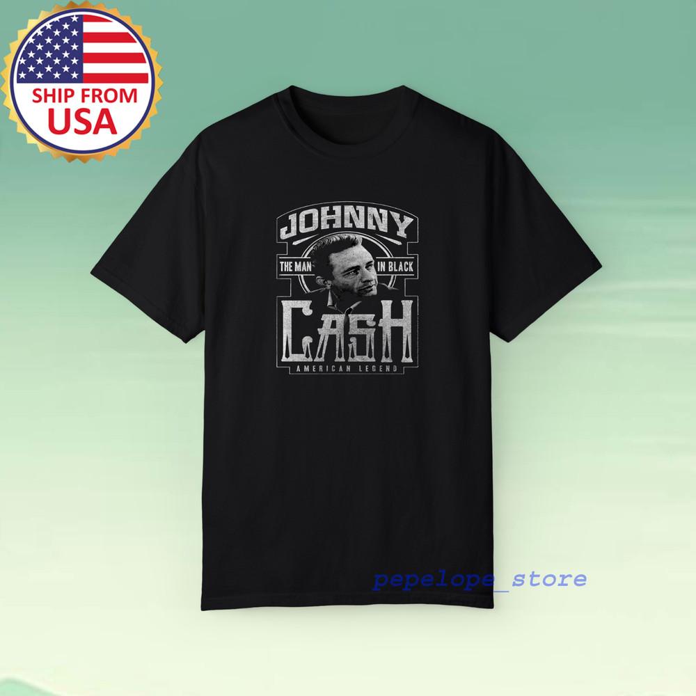 Johnny Cash Men#039;s Black Size S5XL Unisex T-Shirt