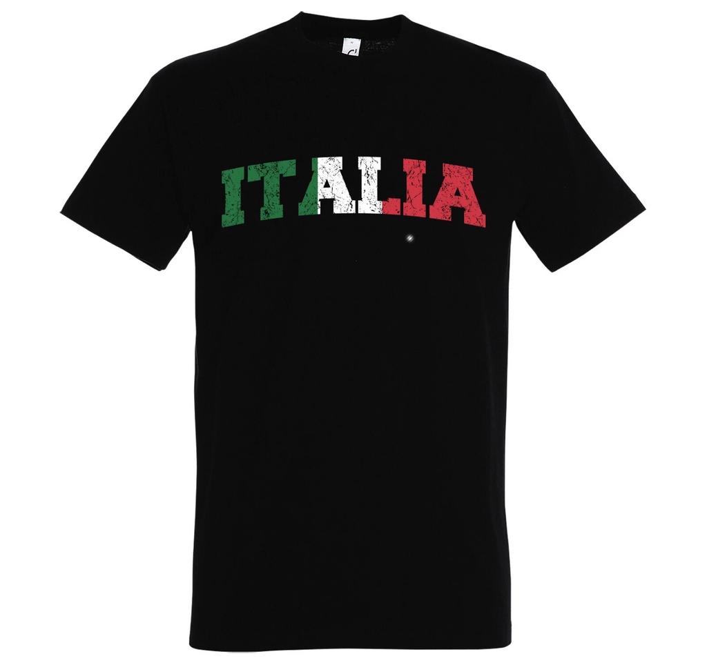Youth Designz Мужская футболка "Italia" Принт с логотипом Гордость Патриотический Страна Происхождения