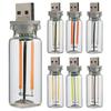 5V 1A/2A USB Автомобильная Атмосферная Лампа Стеклянная Бутылка Ночник USB Ретро Светодиодная Лампа с Нитью Накаливания Сенсорное Диммирование Сенсорное Управление Прикроватная Лампа